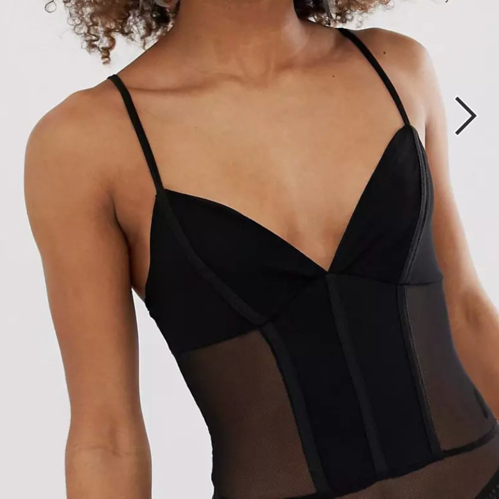 ASOS Mesh Bodysuit - Picture 2 of 4